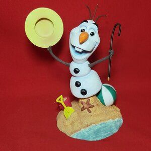 Disney Frozen Olaf  Olaf The Snowman Beach Bust Figurine Enesco 2015